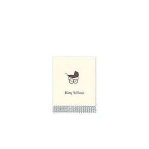  Boy Carriage Thank You Baby Stationery Baby