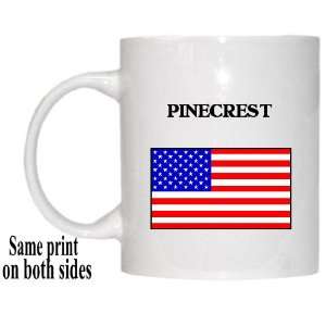  US Flag   Pinecrest, Florida (FL) Mug 