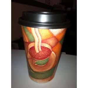 Dixie® 16 OZ. Paper Hot Cups and Black Dome Lids . An Ideal Paper Cup 