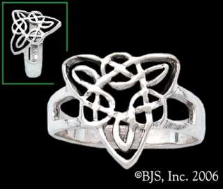   Silver Triskele Ring, Celtic Knot Ring, Celtic Jewelry, Your Size, New