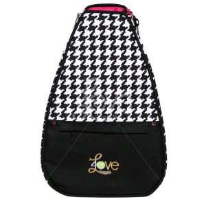  40 Love Courture Jumbo Houndstooth Tennis Backpack Sports 
