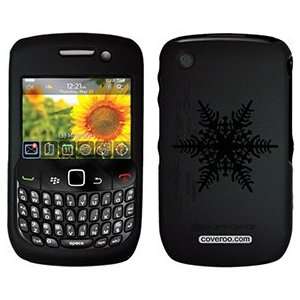 Poinsettia Snowflake on PureGear Case for BlackBerry Curve 