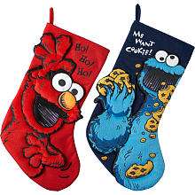 19 inch Christmas Stocking   Sesame Street (Colors/Styles Vary 