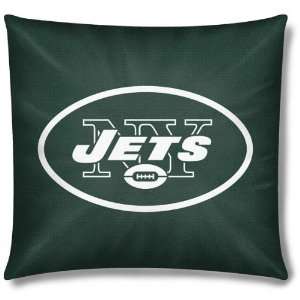  New York Jets 12 Toss Pillow