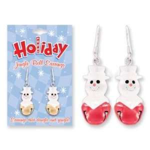  Holiday Jingle Bell Earrings Case Pack 72   401721