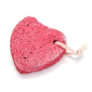  Heart shaped Pumice Stone Foot Scrubber Cleaner Beauty