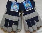   LARGE WEST CHESTER INSULATED COLD WEATHER WORK GLOVES LEATHER XL