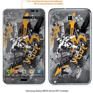  Protective Decal Skin Sticker for Samsung Galaxy Note case 