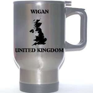  UK, England   WIGAN Stainless Steel Mug 