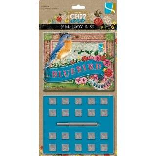 Gcd Studios Chip Art Alphabet Stamp and Punch Set, Bluebird Numbers 