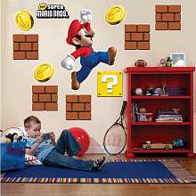 Giant Wall Decals   Super Mario Brothers   Buyseasons   