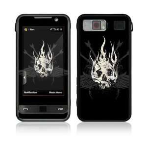 Samsung Omnia (i910) Decal Skin   Deadly Skull Everything 