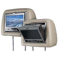   Dual 7 Headrest Monitors with a DVD Player 44476050923  