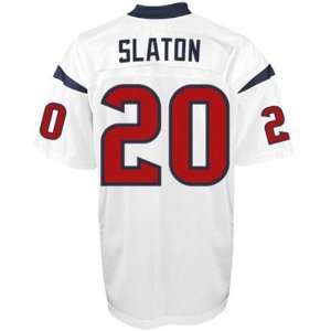 NFL Jerseys Houston Texans 20# Slaton White Authentic Football Jersey 