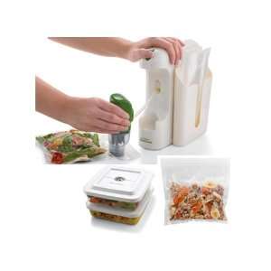    027 MealSaver Compact Vacuum Sealing System, White