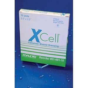  XCell Biosynthesized Cellulose Dressings   3.5 x 3.5, 10 