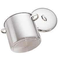 NEW 20 QUART STAINLESS STEEL COOK STOCK POT WITH COVER  