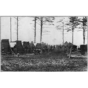    Camp of the 18th Pennsylvania Cavalry,February 1864