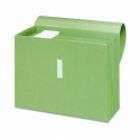 Smead Antimicrobial File w/21 Pockets, Letter, Green