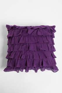 UrbanOutfitters  Waterfall Ruffle Pillow