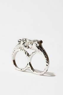 UrbanOutfitters  Fighting Bears Double Ring