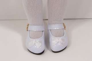 WHITE Patent MJ Doll Shoes For Kish Bitty Bethany♥  