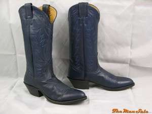   Deer Tanned Leather Cowboy Boots Western Wear Multiple Sizes  