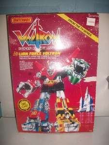 Voltron III Matchbox Lion Force Complete w/ Box  