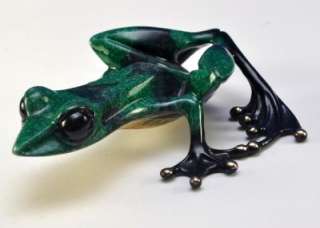 FOCUSED Frogman Tim Cotterill Bronze Frog RETIRED  