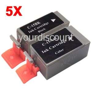 10 Ink for Canon BCI 15 BCI 16 PIXMA ip90 ip90v Printer  