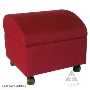   Ottoman with Storage and Locking Casters L MTMF OT