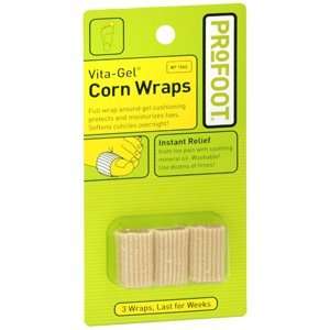  CORN WRAPS Pack of 3 by PRO FOOT CARE ***** Health 