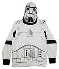   Vader Costume Uniform Zip Up Masked Zip Up Hoodie Sweatshirt  