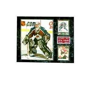  NHL Avalanche Patrick Roy # 33   2 Card 12 by 15 Plaque 