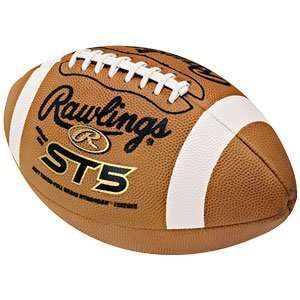 Rawlings Full Grain Leather Football   ST5RGB  Sports 