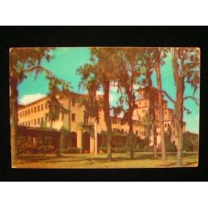  1940s, Harder Hall, Sebring, Florida Postcard not 