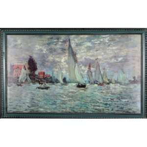  Sailboats at Argenteuil   Print   Claude Monet   22x35 