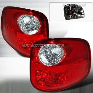 FORD F150 FLARESIDE LED TAIL LIGHTS RED Automotive