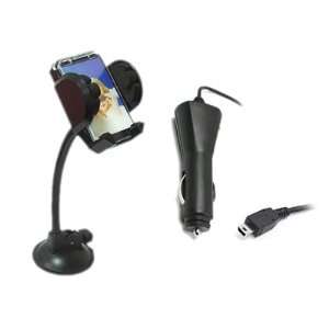  Mount Holder & Car Charger Samsung B3210 Genio Qwerty
