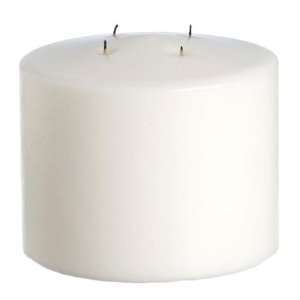  6 x 5 Smooth Colonnade Candle   White (Colonial 4654 02 
