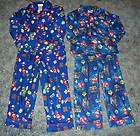 Boys Super Mario Bros & Super Mario Galaxy 4 Pc Fleece Pajamas Size 8