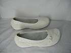 Ryka Slip on Quilted Mesh Skimmers Comfort Technology 10 Med White