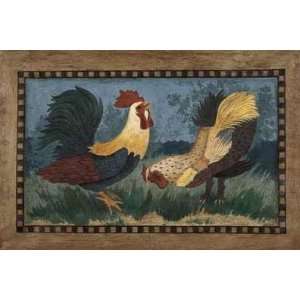  Two Roosters    Print