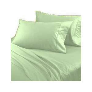 800 TC SOLID SHEET SET QUEEN 100% EGYPTIAN COTTON LEAF 