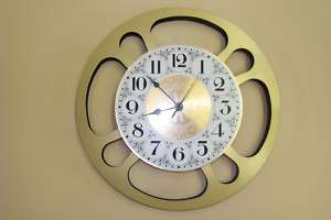 Home Theater Decor Movie Reel Clocks Decorating Ideas  