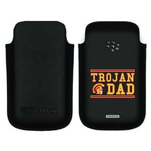  USC Trojan Dad on BlackBerry Leather Pocket Case  