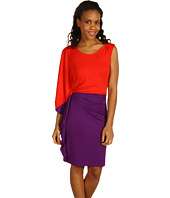 Kenneth Cole New York Colorblocked Asymmetric Dress $66.99 (  