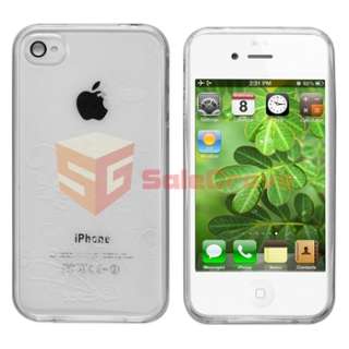   CASE Cover+Car Charger+PRIVACY SCREEN FILTER For iPhone 4 4S 4G  