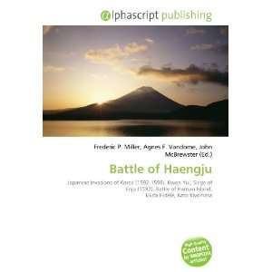  Battle of Haengju (9786132702548) Books
