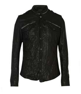 Post Noon Leather Jacket, , , AllSaints Spitalfields